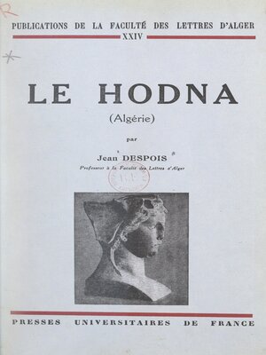 cover image of Le Hodna, Algérie